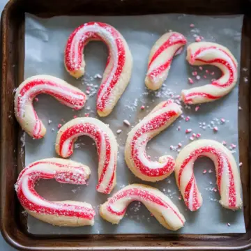 Candy Cane Cookies