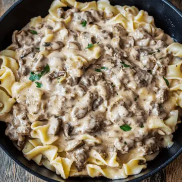 The Best Hamburger Stroganoff Recipe | One-Pot Dinner