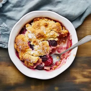 Easy Batter Fruit Cobbler