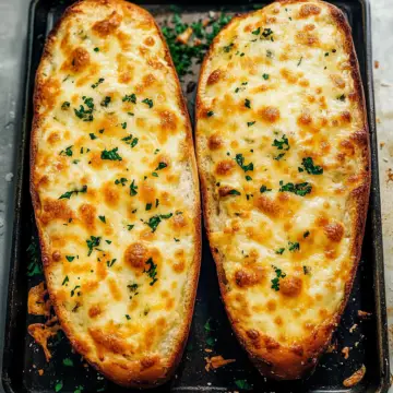 Cheesy Garlic Bread Recipe