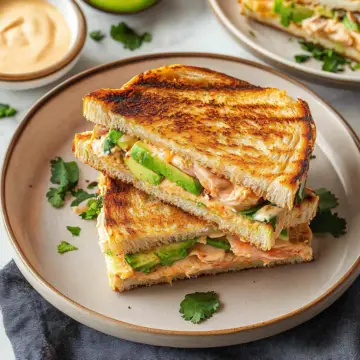 Chicken Avocado Melt Sandwich