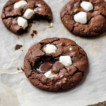 Chocolate Marshmallow Cookies