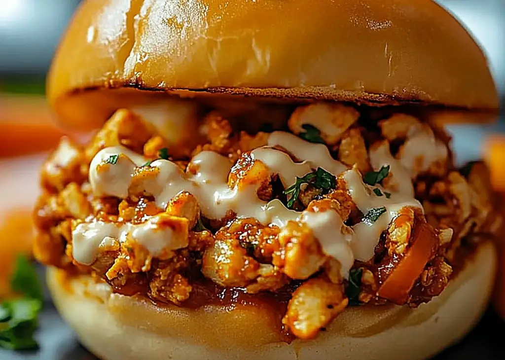 Delicious Cajun Chicken Sloppy Joes Recipe