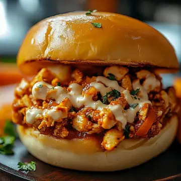 Delicious Cajun Chicken Sloppy Joes