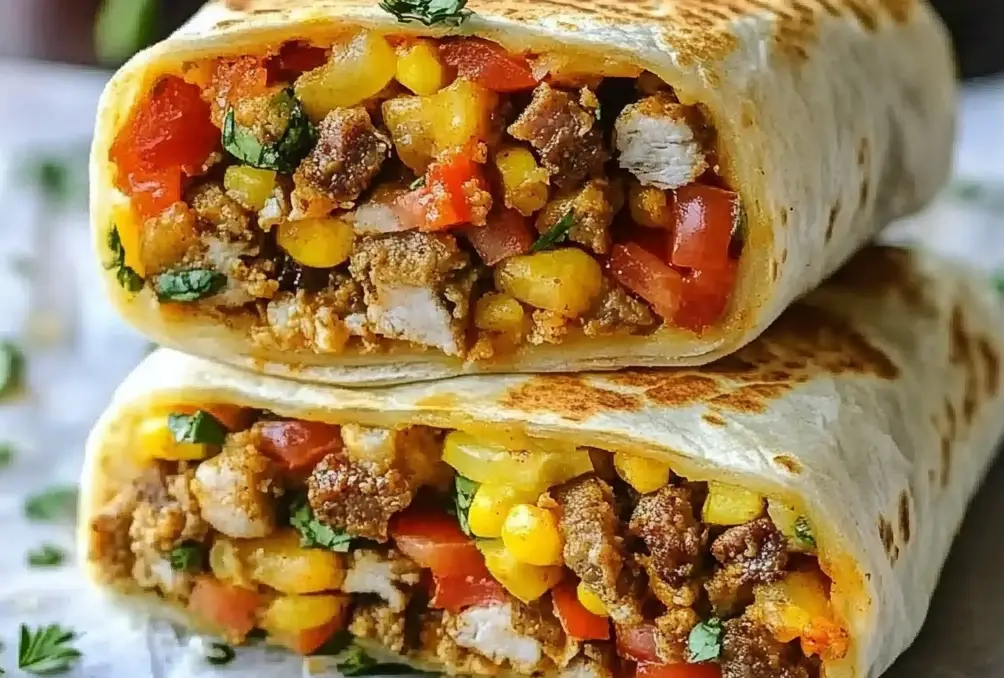 Freezer Breakfast Burritos