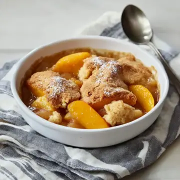 Fresh Southern Peach Cobbler