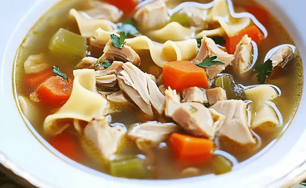 Mom's Turkey Soup