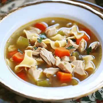 Mom's Turkey Soup