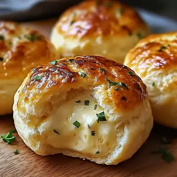 Pillsbury Biscuit Garlic Butter Cheese Bombs