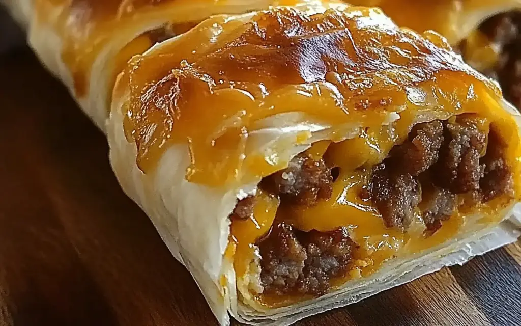 Sausage, Egg, and Cheese Breakfast Roll-Ups